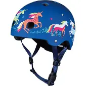 Micro PC Helm Unicorn, Helm mit offenem Visier, Hartschalenbau, Schnappverschluss-System, Matt