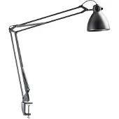 Luxo Schreibtischlampe L-1, grau, LED, 600 Lumen, warmweiß