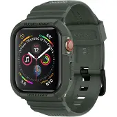 Spigen Rugged Armor Pro Hülle für Apple Watch 44 mm / 45 mm - Grün