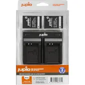 Jupio Value Pack: 2x Akku LP-E12 + USB Dual Charger