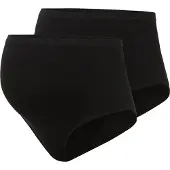 Mamalicious 2er-Pack Umstands-Slips Heal, schwarz, L