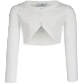 Happy girls Bolero "cardigan" vorne mit schönen Zierperlen bestickt
