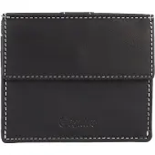 Esquire Leder Geldbörse Oslo Dallas Coin Case Black schwarz