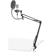 VONYX Kondensatormikrofon CMS300S Studio-Set Silber