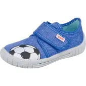 Superfit Hausschuh "BILL, WMS: mittel" Kindergarten Schuh im Jeans-Look, Größenschablone zum Download