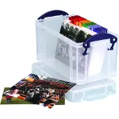 Really Useful Box Aufbewahrungsbox 2,1 Liter transparent 240 x 130 x 125 mm