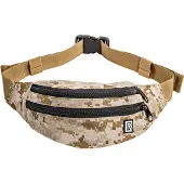 BlackRapid Hüfttasche Digital Camouflage (Reissverschluss / verstellbarer Gurt)
