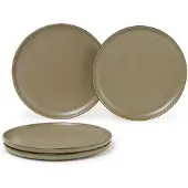 Serax Surface Dessertteller - D21 cm - Camogreen (4er Set)