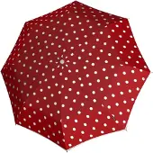 Knirps T-200 Medium Duomatic Regenschirm dot art red