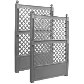 KHW Spalier 2er-Set mit Erdspießen, BxTxH: 100x6x140 cm