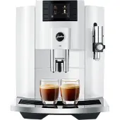 Jura VG! Kaffeevollautomat 2T. P.E.P. Milchsyst.HP3 Disp piano-ws E8 PIANO WHITE EB