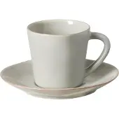 Costa Nova grau Teeober- mit Untertasse 0,19 L