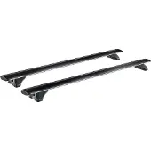 CRUZ Dachgepäckträgerstangen und Füße Airo FIX Dark 128 - (2x) 925-715