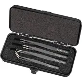 Wiha SMD-Pinzette Set Professional ESD gemischt 5-teilges Set mit Box - 32349
