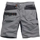 Scruffs Stretch-Arbeitshorts „Flex“, anthrazit Größe 46