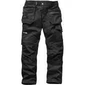 Scruffs & Tramps Arbeitshose „Trade Flex“, schwarz Größe 24 kurz