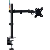 Kensington SmartFit Ergo Verlängerter Single Monitorarm, Schwarz