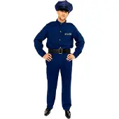 Amscan Erwachsenenkostüm German Swat Cop Grösse L