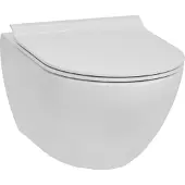Ben Segno Wand-WC mit SlimSeat Xtra Glaze+ WC-Sitz und Free Flush in Weiß