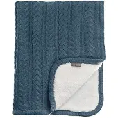 Vinter & bloom Babydecke Cuddly, Storm Blue, Kinderwagendecke