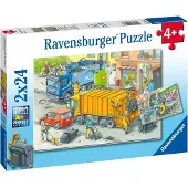 Ravensburger Müllabfuhr und Abschleppwagen 05096