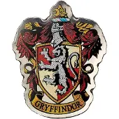 GED Harry Potter Gryffindor Crest Pin Badge