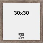 Walther design EF220N Fiorito Holzrahmen 30x30 nussbaum