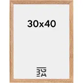 Walther design EF040E Fiorito Holzrahmen 30x40 eiche hell