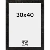 Walther design Holzrahmen HO040B Home 30x40cm schwarz