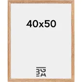 Walther design EF050E Fiorito Holzrahmen 40x50 eiche hell