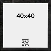 Walther design Holzrahmen HO440B Home 40x40cm schwarz