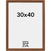 Walther design EF040P Fiorito Holzrahmen 30x40 eiche dunkel