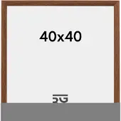 Walther design EF220N Fiorito Holzrahmen 40x40 eiche dunkel