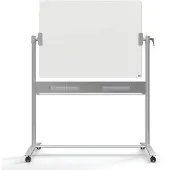 Nobo Glastafel Diamond, fahrbar, magnethaftend, Arbeitsfläche 1200 x 900 mm