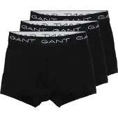 Gant Boxershorts "Boxershort 3er Pack", Jungen, Gr. 134-140, schwarz, Obermaterial: 95% Baumwolle CO. 5% Elasthan EL., Unterhosen Boxershorts