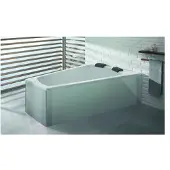 Hoesch Largo Trapezbadewanne 1800 x 1400 mm rechts weiß - 3706.010