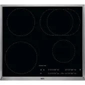 AEG IKB64411XB, Schwarz, Integriert, Zonen-Induktionskochfeld, 4 Zone(n), 4 Zone(n), Regelmäßig
