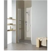 Kermi Pendeltür Raya 1WR 0880x2000, silber mattglanz, ESG klar, RA1WR088201AK RA1WR088201AK