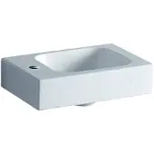 Geberit iCon Handwaschbecken 38 cm mit Hahnloch links