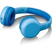 Lenco HPB-110BU - Kopfhörer mit Mikrofon - On-Ear - Bluetooth - kabellos, kabelgebunden - 3,5 mm Stecker
