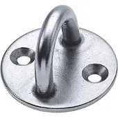Talamex Rundes Decksauge 5 Einheiten Silber 5 mm Silber 5 mm