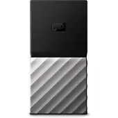 Western Digital My Passport SSD, 2 TB, USB Typ-C, 3.2 Gen 1 (3.1 Gen 1), 540 MB/s, Schwarz, Silber