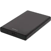 Deltaco MAP-K2568, HDD / SSD-Gehäuse, 2.5 Zoll, Serial ATA III, USB Konnektivität, Schwarz