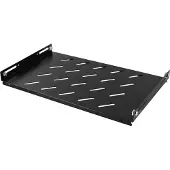 Toten fast hylde, 1U, 290mm dyb, maks