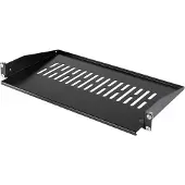 Deltaco 19-FH16, Modulares Regal, Wandverteiler, Stahl, Schwarz, 15 kg, 1 Regale