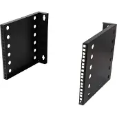 Deltaco 10-19 wall mount with adjustable width, 6U, 35kg load