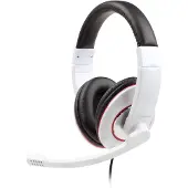 Gembird MHS-001-GW, Kabelgebunden, Anrufe/Musik, 20 - 20000 Hz, 280 g, Kopfhörer, Weiß