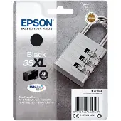 Epson Padlock 35XL Vorhängeschloss DURABrite Ultra Single Black Tinte, Hohe (XL-) Ausbeute, Schwarz, Tinte auf Pigmentbasis, 41,2 ml, 1 Stück(e), 2600 Seiten