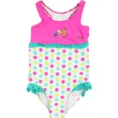 Playshoes Badeanzug "Die Maus" in Pink/ Bunt - 122/128