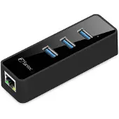 Fantec UMP-3UE1000, USB 2.0, IEEE 802.3x, Schwarz, USB 3.2 Gen 1 (3.1 Gen 1) Type-A, Windows 10, Windows 7, Windows 8, Windows 8.1, Mac OS X 10.8 Mountain Lion